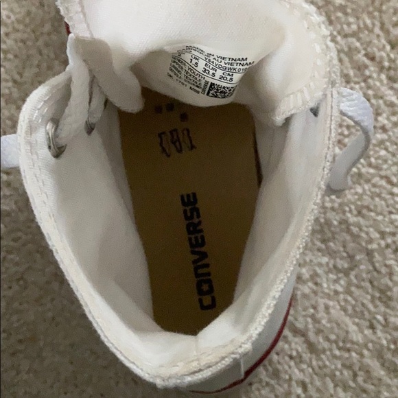 White High top Converse - Picture 8 of 8